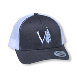 Black/White Snapback Trucker Hats