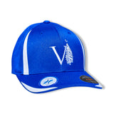 Royal Blue / White Structured Flexfit Hats