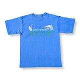 Youth Campbell River Fishing Tee - Light Blue