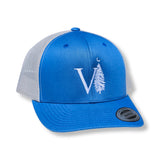 Blue / Silver Snapback Trucker Hats