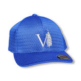 Royal Blue Meshed Flexfit Hat