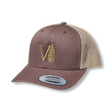Brown/Khaki Snapback Trucker Hats