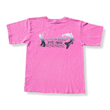 Youth Campbell River Fishing Tees - Pink