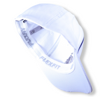 White / Navy Structured Flexfit Hats
