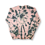 Light Pink Tie Dyed + Silver Crews