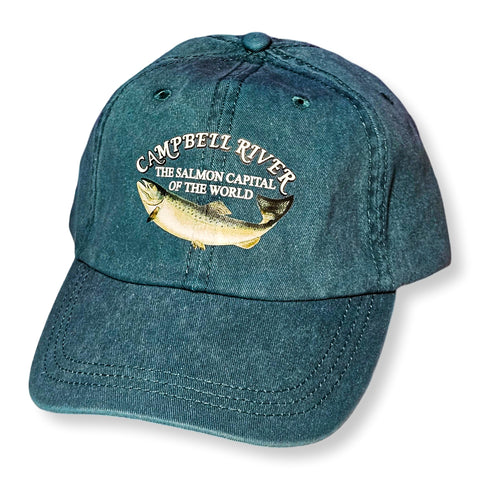 Campbell River Teal Dad Hats