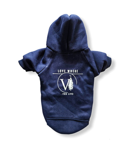Navy Pet Hoodies