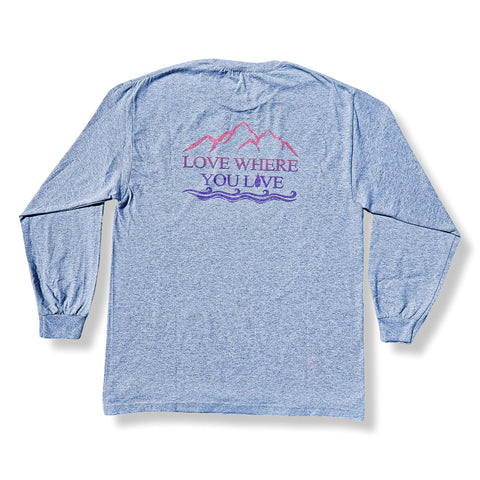 Love Where You Live Longsleeve - Grey