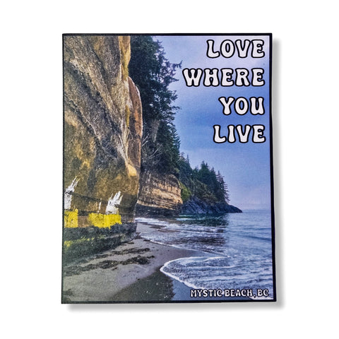 Mystic Beach Sticker