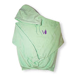 Mint Green + White/Purple Gradient Hoodies