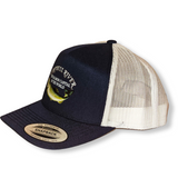 Campbell River Navy / White Snapback Trucker Hats