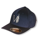 Navy Structured Youth Flexfit Hats