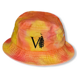 Pink / Yellow Tie Dyed Bucket Hats
