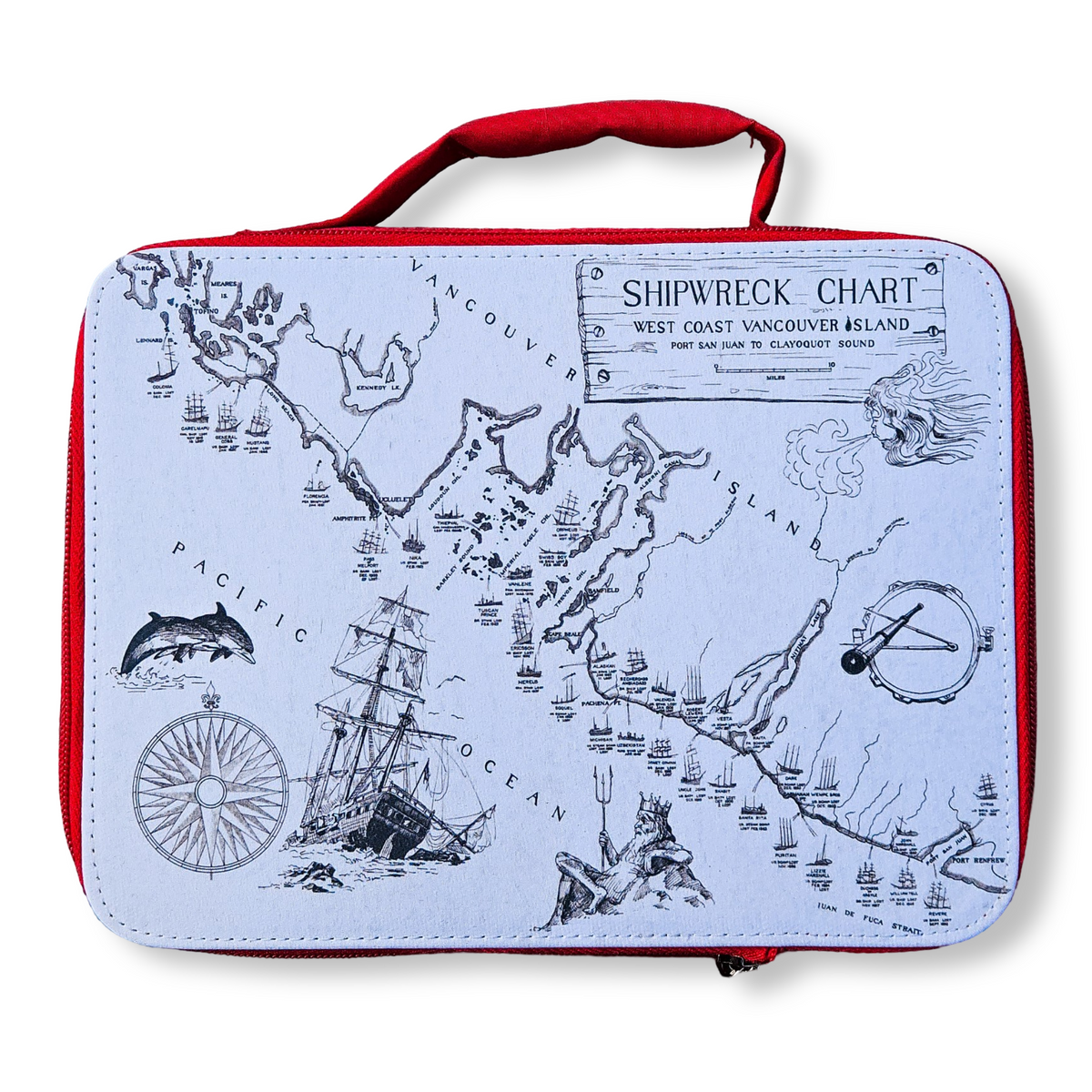VanIsle Shipwreck Chart Lunchkits – VanIsle Attire + VanIsle Customs
