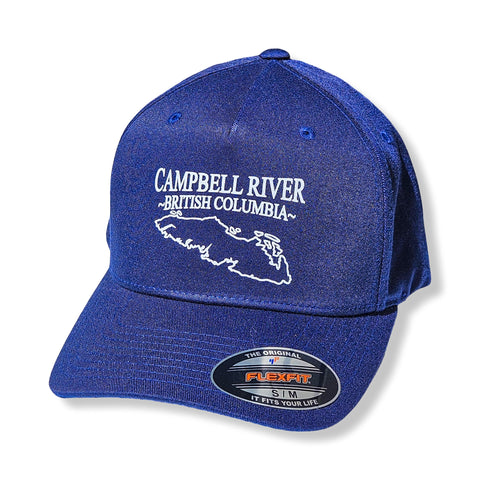 Campbell River Navy Flexfit Hats