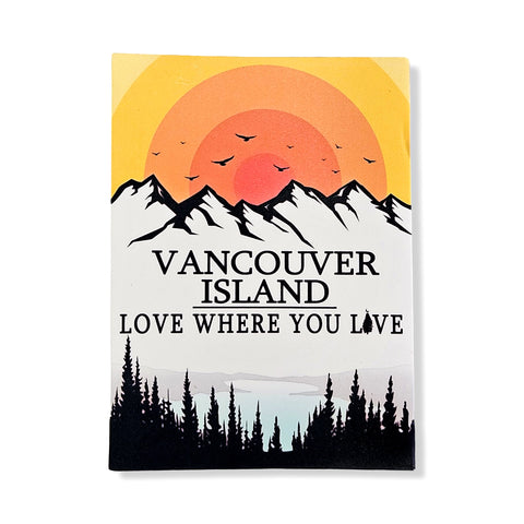 VanIsle Sunset Sticker