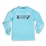 Love Where You Fish Longsleeve - Turquoise
