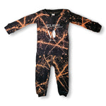 Black Bleached Toddler Pajamas