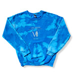 Sapphire Bleached + Silver Crewnecks