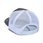 Campbell River Grey/White Snapback Trucker Hats