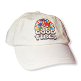 Goodvibes White Dad Hats