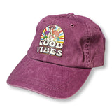 Goodvibes Maroon Dad Hats