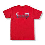 Campbell River Fishing Tee - Red