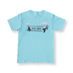 Love Where You Fish Tee - Turquoise