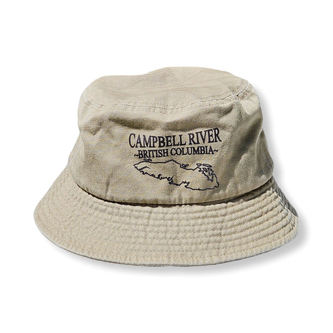 Campbell River Khaki Bucket Hats