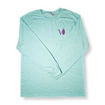 Turquoise + White/Purple Gradient Longsleeves