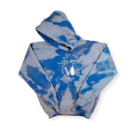 Youth Royal Blue Bleached + White Hoodies